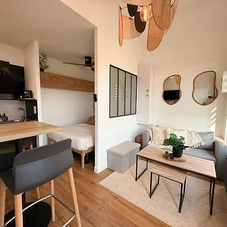 Διαμέρισμα Premium, A 50m Du D'ardres Avec Terrasse Ardres